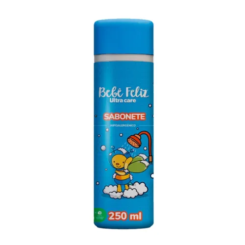 Sabonete Bebê Feliz Limpeza Suave Pele Delicada 250 ml
