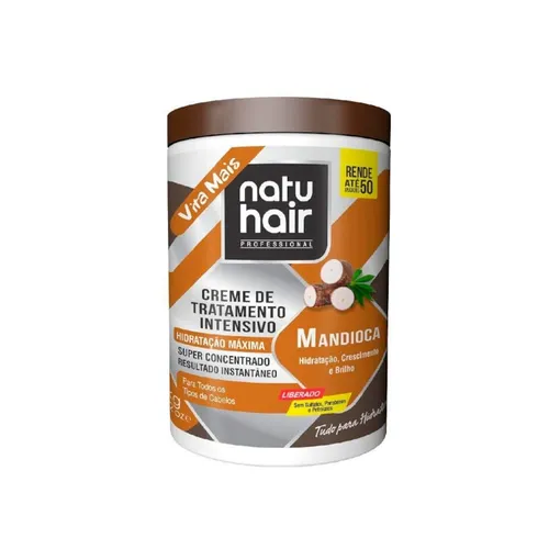 Creme para Pentear Natuhair Mandioca 1Kg
