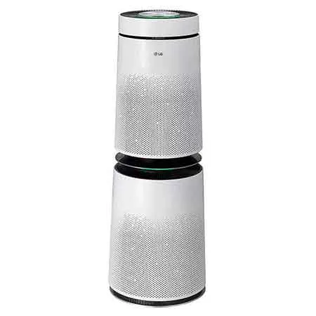Purificador de Ar LG PuriCare 360º com 2 Filtros Branco 127v - AS101DWH0