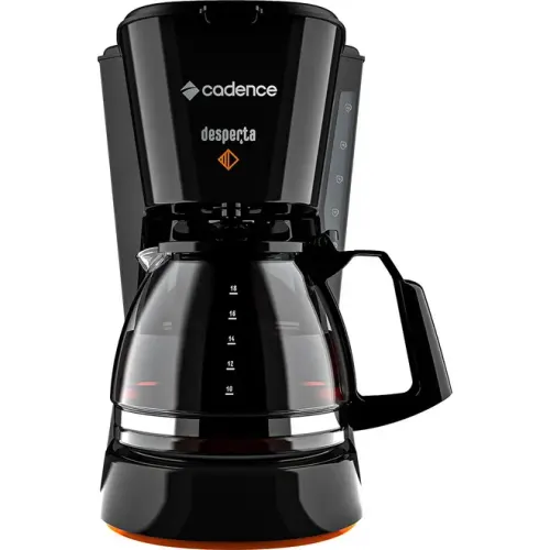 Cafeteira Elétrica Cadence CAF338 Desperta Contrast Preta 110v