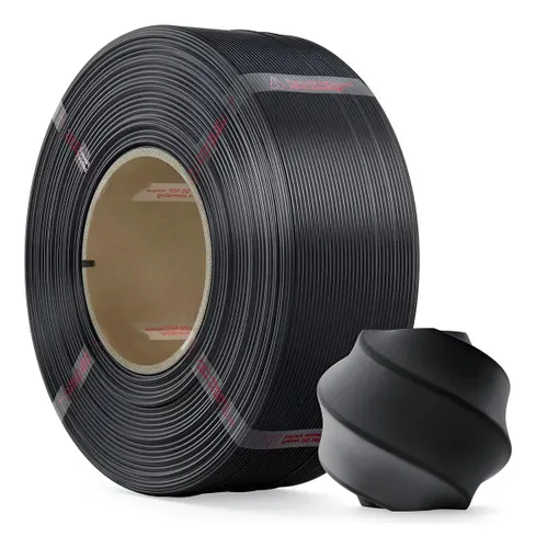 Filamento Pla Lite Bambu Lab Refil sem Carretel Preto 1 Kg