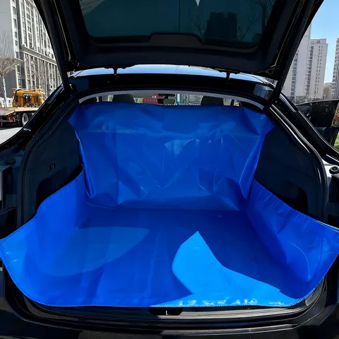 Tapete universal para porta-malas de carro, à prova d'água, anti-sujo, forro de carga para animais de estimação, capa protetora