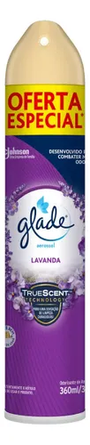 Aromatizador de Ambiente Lavanda Glade Aerosol 360ml
