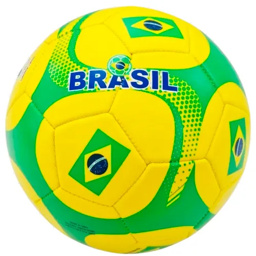 Bola Futebol Brasil Copa do Mundo 2026 Oficial Costurada - Amarelo 4