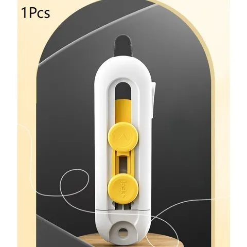 1/2 Peças Mini Faca Multifuncional Portátil para Desembalagem Rápida, Ferramenta de Arte Extensível