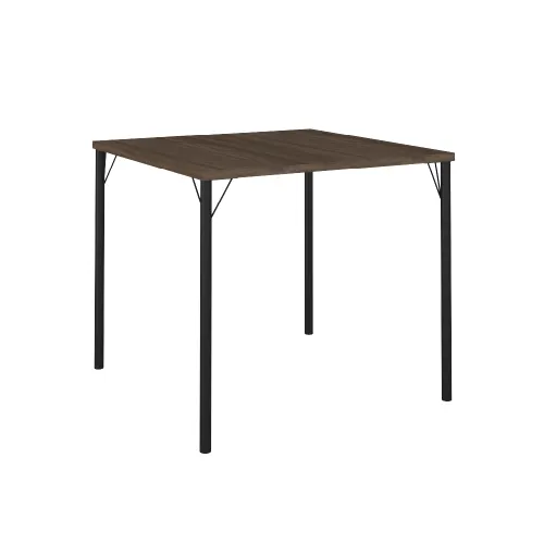 Mesa de Jantar 4 Lugares Quadrada 0,87m 1545 Carraro Legno