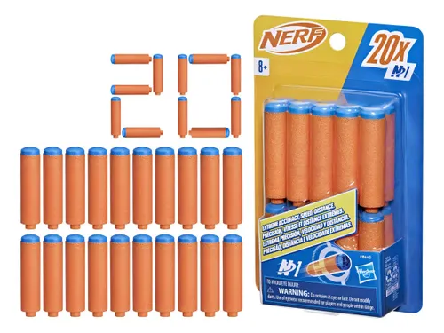 Refil de 20 Dardos Nerf N-series - Hasbro F8640