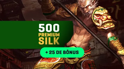 Silkroad - Pacote de 500 PREMIUM SILK + Bônus de 25 PREMIUM SILK
