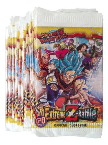 Kit 200 Cards = 50 Pacotinhos/cartas/figurinhas/cartinhas Pokémon Naruto Fifa Diversas Personagem Dragon Ball
