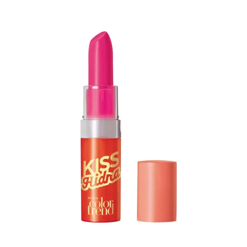 Batom Avon Color Trend Kiss Hidra Rosa Chiclete 3,6g