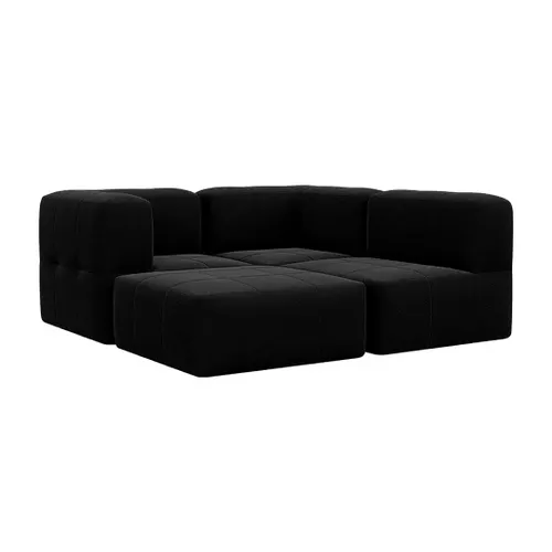 Lounge com 4 Puffs Modulares