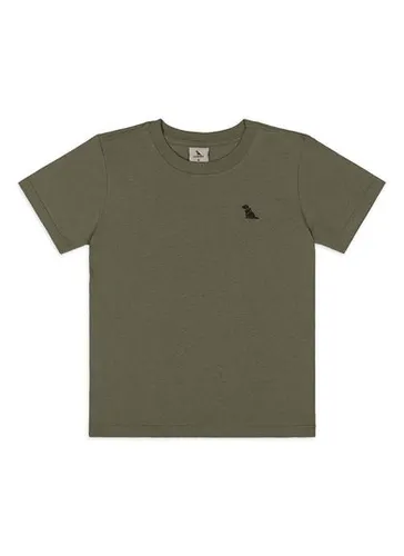 Camiseta Infantil Masculina em algodão Verde Quimby