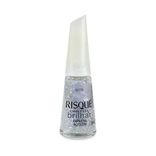 Esmalte Risqué Livre para Brilhar Capricha no Glow 8ml