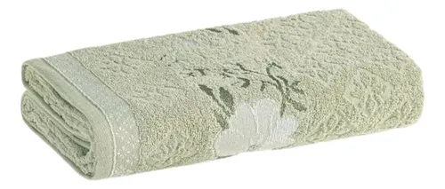 Toalha de Banho Karsten Yuna 100% Algodão Softmax Macia Cor Verde