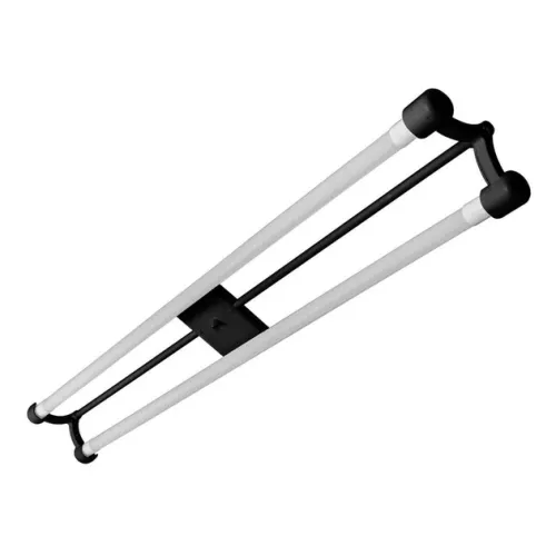 Plafon Alumínio Acrílico Branco G13 40w Toledo