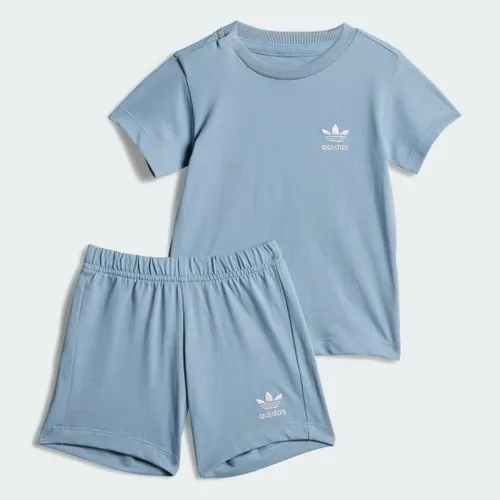 Conjunto Shorts Camiseta Infantil Kids adidas