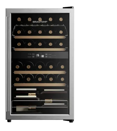 Adega Brastemp Dual Zone 33 Garrafas - Bzb33be