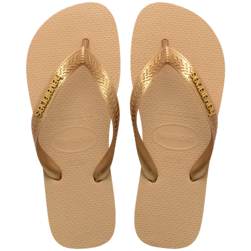 Chinelo Havaianas Top Logo Metálico