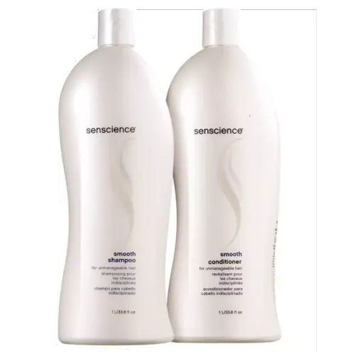 Kit Shampoo e Condicionador Senscience Smooth 1 Litro