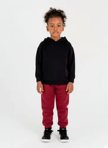 Conjunto Infantil Masculino em Meia Malha Flamê (Preto) Guloseima