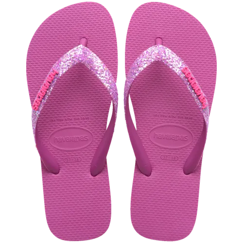 Chinelo Havaianas Top Glitter Neon