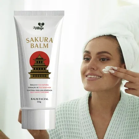 Sakura Balm Vitage – Creme Balm Facial 50g