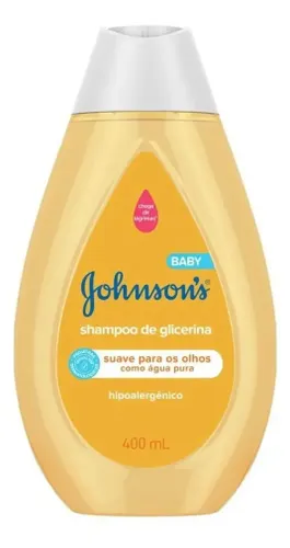Shampoo para Bebê Johnson's Baby de Glicerina 400ml