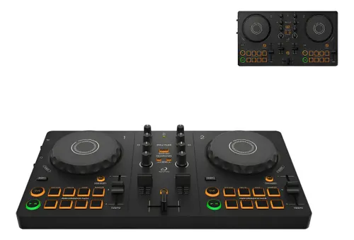 Controladora Profissional Pioneer Dj Ddj Flx2 Preto Preto
