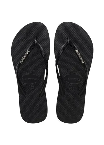 Chinelo Havaianas Slim Logo Metallic