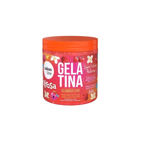Gelatina Capilar Salon Line Xêrosa Glamour Chic 500g