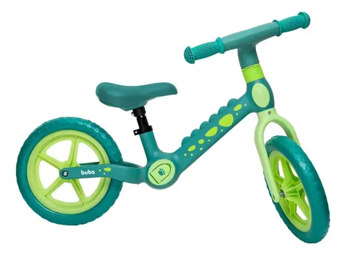 Bicicleta de Equilíbrio Dino Balance Bike S/ Pedal Bebê Buba