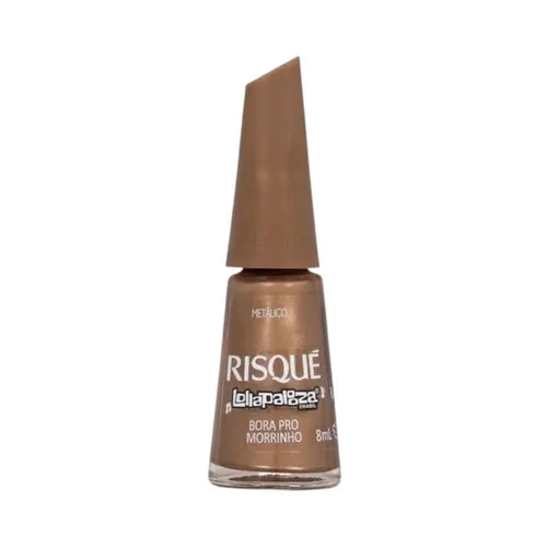 Esmalte Risqué Coleção Lollapalooza Metálico Bora Pro Morrinho 8ml