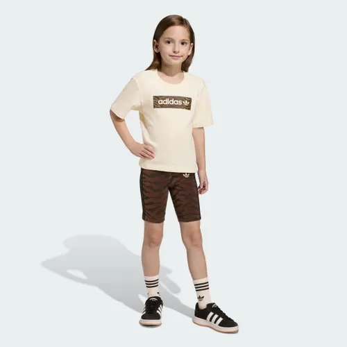 Conjunto Camiseta/shorts Ciclismo AOP Kids adidas