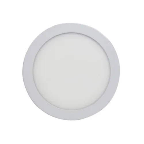 Plafon Led de Sobrepor Redondo Branco 12w 6000k Panel
