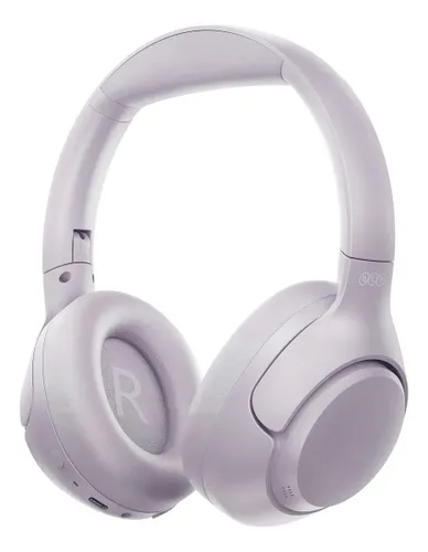 Headset Qcy H3 ANC, Fone de ouvido Bluetooth 5.4 Hi-Res, 60h Reprodução, Multiponto, Híbrido 43dB, Cor Violeta
