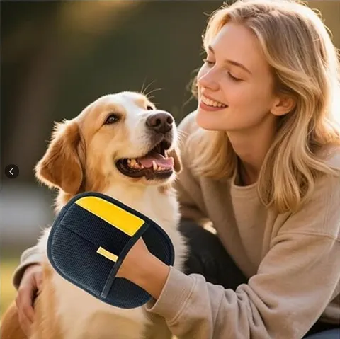 Luvas para Remoção de Pelos de Animais, Escova para Pelos de Gato e Cão, Removedor de Pelos, Luvas Adesivas para Carpete e Sofá, Escova de Limpeza