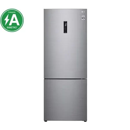 Geladeira Inverse LG 451L Inox Look com Compressor Smart Inverter - GC-B569NLLM