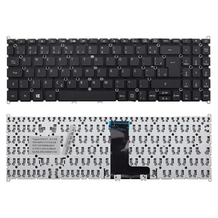 Teclado para Notebook compatível com Acer Aspire A315-34 ABNT2