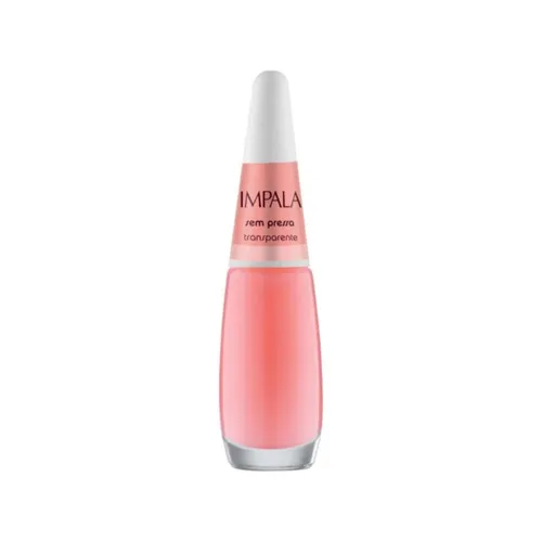 Esmalte Impala Coleção a Cor da Sua Moda Transparente sem Pressa 7,5ml