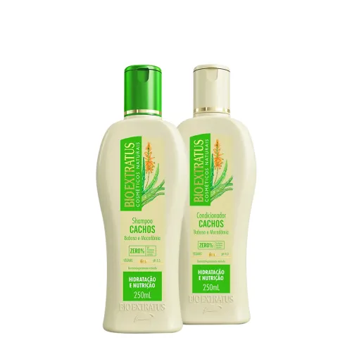 Kit Bio Extratus Cachos Babosa Duo (2 Produtos)