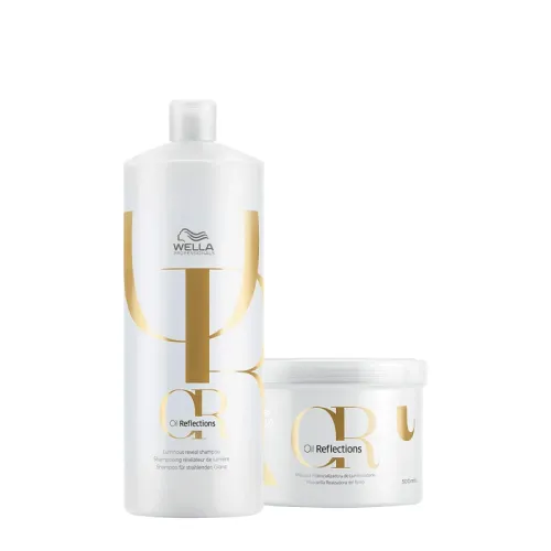 Kit Wella Professionals Oil Reflections Shampoo e Máscara