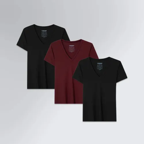 Kit 3 Tech T-Shirt Gola V Feminina