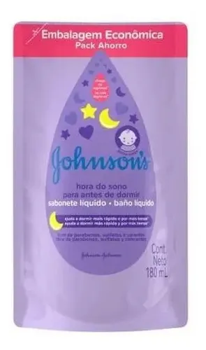 Sabonete Líquido Relaxante Refil Johnson's Baby Hora do Sono, 180ml