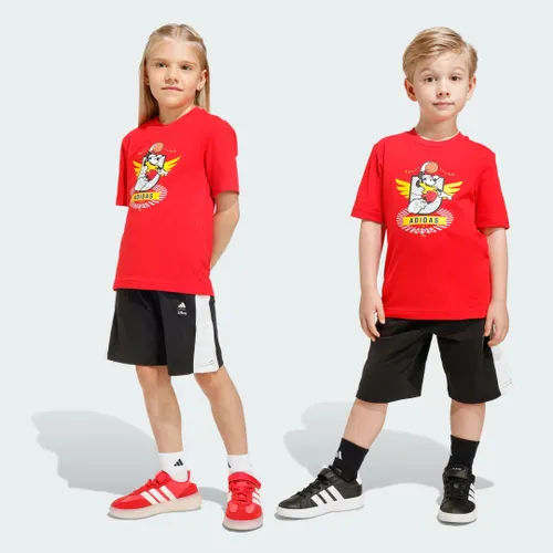 Conjunto Camiseta  Disney Mickey Mouse Kids adidas