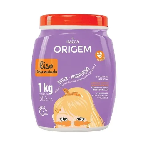 Creme Hidratante Capilar Nazca Origem Liso Extremo 1kg