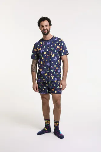 Short Samba Canção Estampa Gamer