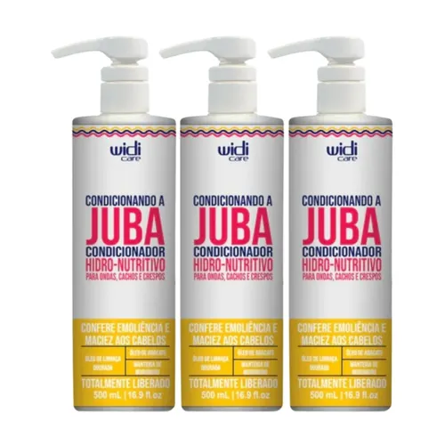 Kit Widi Care Condicionando a Juba 3 Condicionador 500 ml