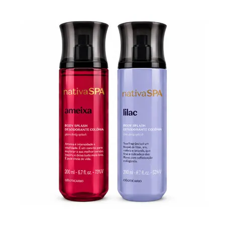 Kit Nativa SPA com Ameixa e Lilac – 2 Body Splash