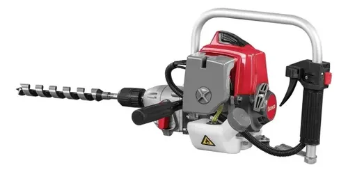 Furadeira a Gasolina para Mourão 2t 25.4cc Branco Bfm26