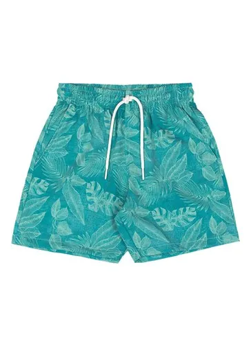 Bermuda Boxer Infantil Menino com Estampa Sublimada Verde